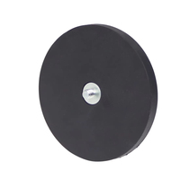Base magnétique D66/D88mm 1/4 plate et 1/4 à vis, revêtement en caoutchouc, aimants en néodyme, ventouse, support de montage pour caméra