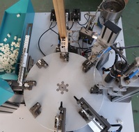 Machine d'assemblage automatique d'affûteurs de crayons |   Ligne de production de moteurs 220V contrôlée par PLC haute vitesse pour la fabrication de papeterie