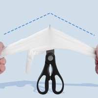 Vente Flash Prix Bas Livraison Rapide Gants en Nitrile Jetables Bleus pour Travail et Inspection Sans Poudre Imperméables Épaisseur 4-6mil