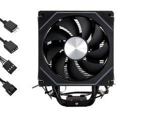 QiuzAim 120mm prisma <span class=keywords><strong>CPU</strong></span> <span class=keywords><strong>Computer</strong></span> Cooler ARGB illuminazione 6 Heatpipe piattaforme compatibili LGA2011-E5-X79-X99-AMD ventole velocità di raffreddamento - Product Image 5