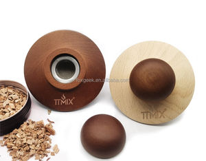 Smoker de Cocktail, Kit avec pistolet à corde, bois, pour fumer le whisky, 4 sortes de puces en bois, <span class=keywords><strong>outil</strong></span> de Bar, pour boire - Product Image 2