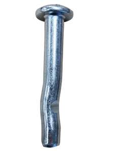 3/16 acero al carbono Chapado en zinc cabeza de hongo preexpandida a prueba de manipulaciones anclas de punta de crimpado de hormigón de mampostería - Product Image 1