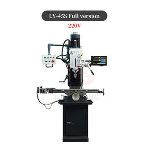 Machine de perçage, de fraisage et de taraudage multifonctionnelle LY-45S Dotée d'une échelle optique à 3 axes Alimentation automatique et base 220V 380V - Product Image 4