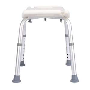 Tabouret de salle de bain incurvé Science, 30,5*51 cm, en alliage d'aluminium, antidérapant, pour personnes âgées et femmes enceintes - Product Image 2