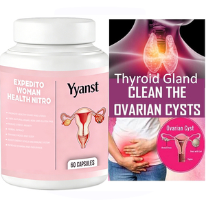 Complément Herbal pour Adultes Marque Blanche – Favorise la Santé Ovarienne et l'Équilibre Hormonal – Capsules pour la Santé Féminine – Naturel et Sans Gluten - Product Image 1