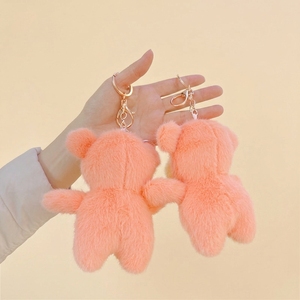 Llavero de Peluche Personalizado OEM de Tigre Rosa, Gato de Peluche para Regalos Promocionales, Venta al por Mayor a Precio de Fábrica, Suministro Directo - Product Image 4