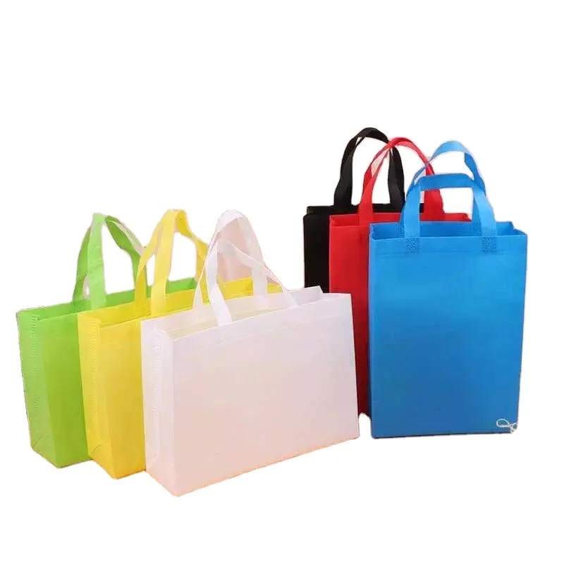 حقائب تسوق محمولة, حقائب تسوق مطبوعة قابلة لإعادة الاستخدام للمتجر ، البقالة ، غير المنسوجة ، حقيبة حمل صديقة للبيئة