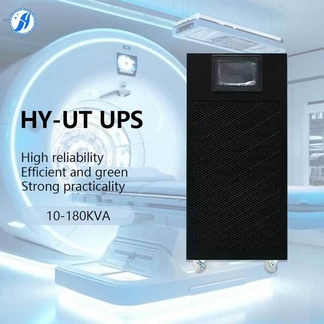 HY-UT Series 10KVA-60KVA Three Phase Online UPS for Industrial Use Huayu Brand Model HY-UT3310-80 80000 Electric Energy