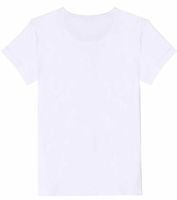 T-shirt en coton filé à anneaux super doux personnalisé en usine, T-shirt blanc uni teint sur mesure pour événements et clubs