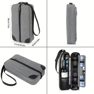 Customized Heavy Duty Best Seller Wine Bottle Carrier Tote Waterproof/Wine Cooler/Cooler Bag - Product Image 4