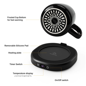 Cup Warmer Usb Coffee Electric Cooler and Car Mug Candle With <b>Battery</b> <b>Operated</b> Smart Wireless Heated - Product Image 6