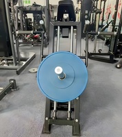 Machine à tractions en T professionnelle à usage commercial, en acier, avec plaques de poids, pour les exercices du dos, des biceps, des épaules et de la poitrine