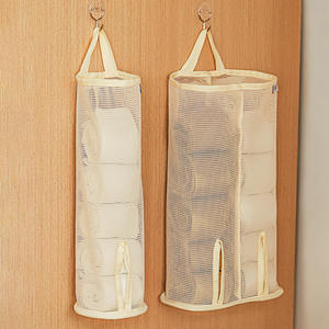 Sac de rangement en maille LZA pour chaussettes et sous-vêtements, organisateur mural respirant, portable, pour chambre à coucher, 2-3 compartiments - Product Image 5