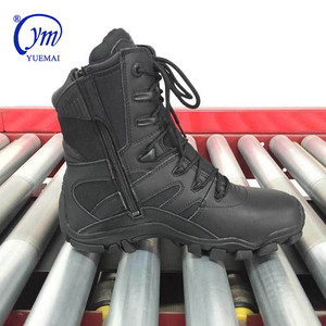 Fabbrica diretta impermeabile antiscivolo in vera pelle da <span class=keywords><strong>uomo</strong></span> sicurezza escursionismo sport deserto stivali <span class=keywords><strong>tattici</strong></span> - Product Image 3