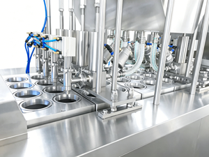Machine de remplissage et de scellage entièrement automatique pour gobelets et boîtes, personnalisable en termes de disposition, capacité et type de gobelet, directement de l'usine - Product Image 3