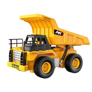 Camion benne <span class=keywords><strong>de</strong></span> simulation 5CH 1:24, <span class=keywords><strong>jouet</strong></span> <span class=keywords><strong>de</strong></span> construction 2.4G, excavatrice, véhicules d'ingénierie, meilleurs cadeaux pour enfants - Product Image 3