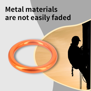 Căng thẳng cao giả mạo thép đa năng vành đai an toàn mạ kẽm trượt với O <span class=keywords><strong>Ring</strong></span> cho khóa bao bì carton phần cứng - Product Image 3