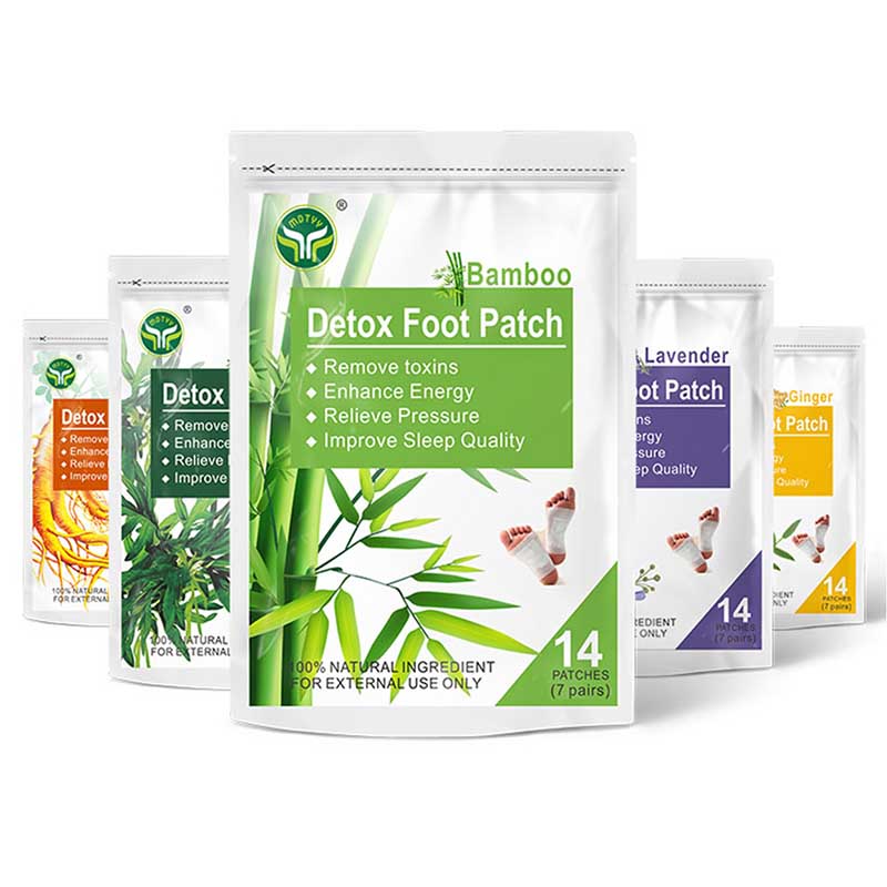 Free Sample Best Seller Korea Ginseng Detox Foot Patch