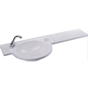 Évier de cuisine en acrylique léger blanc pour camping-car, <span class=keywords><strong>caravane</strong></span>, motorhome et remorque sans robinet - Product Image 1