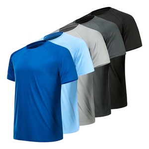 Camisetas Masculinas para Treino de Secagem Rápida, Performance, Manga Curta, Personalizadas para Homens Grandes, Camiseta 100% Poliéster - Product Image 1