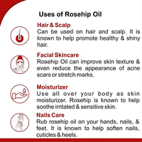 Huile de rose musquée biologique 100% pure naturelle pour le visage en vrac huiles de support de CO2 huile de rose musquée biologique pressée à froid du fournisseur