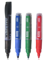 Marqueur effaçable à sec rechargeable fourni directement par l'usine, marqueur pour tableau blanc pour l'école et le bureau