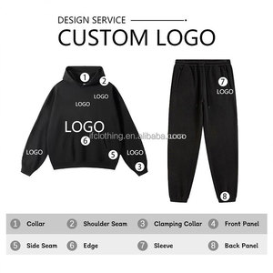 Felpa oversize a tracolla da <span class=keywords><strong>uomo</strong></span> in <span class=keywords><strong>pile</strong></span> larga di cotone pesante 500gsm <span class=keywords><strong>con</strong></span> <span class=keywords><strong>Zip</strong></span> e strass personalizzabili per l'autunno - Product Image 3