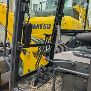 รถขุดขนาดเล็กคุณภาพสูง Komatsu PC56-7 5 ตัน รถขุดมือสองสำหรับงานก่อสร้าง ขาย - Product Image 5
