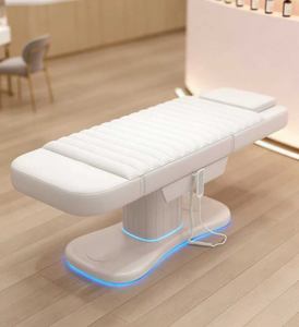 Cama Eléctrica de Belleza, Cama de Masaje y Terapia, Cama Multifuncional Elevadora y Plegable de Látex para Salones de Belleza - Product Image 5