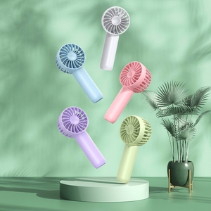 Ventilateur portable électrique de poche <span class=keywords><strong>PLUZZ</strong></span> D105B à trois vitesses, rechargeable par USB, 1500 mAh, en plastique, pour usage domestique et extérieur - Product Image 5