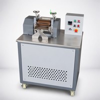 Máquina de Peletización de Plástico de Laboratorio, Molino de Dos Rodillos con Variador de Frecuencia (VFD), Mezcladora de Compuestos, Granuladora con Relación Ajustable, CE ISO OEM