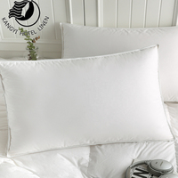 Oreiller de lit d'hôtel en coton, 1 pièce, Collection de maison, duvet de canard, gonflable, 5 étoiles, offre spéciale