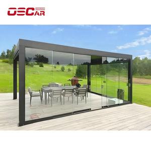 Persiana motorizada bioclimática de alta calidad, pérgola de aluminio, jardín ajustable, Gazebo al aire libre, marco de aluminio, pérgola de cubierta de Patio - Product Image 1