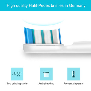 Aiwejay adultos cepillo de dientes eléctrico cabeza OEM ODM FDA aprobado por la FCC Alemania Pedex cepillo de cerdas de cabezas - Product Image 3