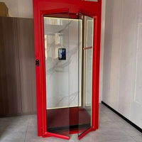 Pièces d'ascenseur modernes : Porte électrique blanche à double ouverture pour Villa, Appartement, Supermarché, Villa auto-construite, Entrepôt