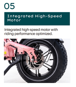 Bicicleta Eléctrica Todoterreno KOOLUX, Potente Mini Bicicleta Eléctrica <span class=keywords><strong>Fatbike</strong></span> con Cuadro Ligero de Aluminio y Motor sin Escobillas de Largo Alcance - Product Image 3