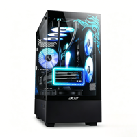 PC para Juegos de Alta Gama con Refrigeración Líquida, AMD Ryzen 7 9700X, RTX 5070 8GB, 32GB DDR5, SSD NVMe de 1TB, Computadora de Escritorio para Deportes Electrónicos
