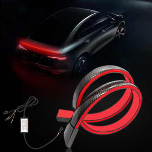 Modificación de coche: luz de freno elevada, luz diurna, intermitente, protección anticolisión, decoración de maletero, luz secuencial. - Product Image 1