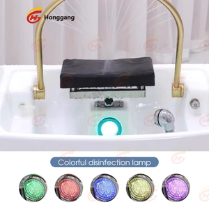 Lavabo Portatile per Shampoo Verticale Mobile per Terapia Spa, <span class=keywords><strong>Lavandino</strong></span> in Ceramica per Lavaggio Capelli per Attrezzature da Salone di Bellezza - Product Image 3