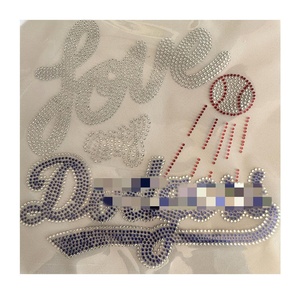 Patch thermocollant en strass Love <span class=keywords><strong>My</strong></span> Dod : Motif éventail scintillant - Product Image 1