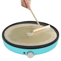 Crêpière à gâteau antiadhésive portable à température réglable automatique