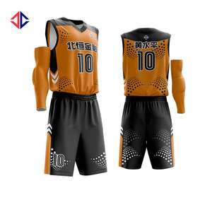 Révisions de conception flexibles Maillot de basket-ball personnalisé Maillot de basket-ball 100 polyester à séchage rapide pour hommes - Product Image 2