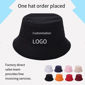 Chapeau de pêcheur en pur coton avec impression de broderie de logo personnalisé chapeau seau de soleil décontracté pour hommes et femmes pour le sport voyage cyclisme - Product Image 5
