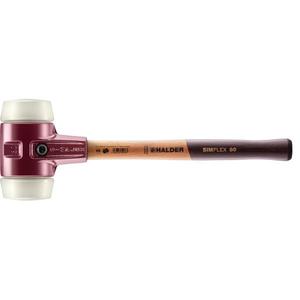 Halder-Simplex นุ่ม-หน้าค้อน-ไนลอนพร้อมตัวเรือนเหล็กหล่อและที่จับไม้คุณภาพสูง - Product Image 1