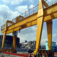 Pont roulant à double poutre sur chariot, portée 32m, hauteur de levage 15m, charge A6, en acier pour atelier