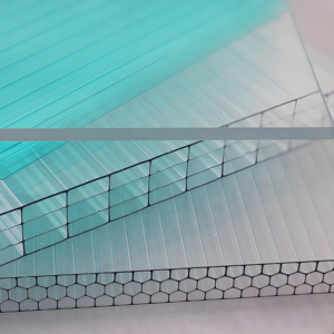 Panneaux en <span class=keywords><strong>polycarbonate</strong></span> haute résistance, feuille de nid d'abeille en plastique <span class=keywords><strong>transparent</strong></span> de haute qualité Starshine pour la construction et la décoration - Product Image 3