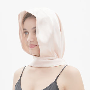Couvre-<span class=keywords><strong>cou</strong></span> et visage double couche de protection UV 100% Mulberry Silk Scarf Cap Windproof <span class=keywords><strong>Bonnet</strong></span> Convient aux activités de plein air - Product Image 3