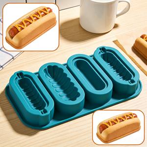 Nuevo Molde de Silicona para Salchichas y Hot Dogs, Juego de Moldes de Silicona para Hornear en Casa, Hechos a Mano - Product Image 2