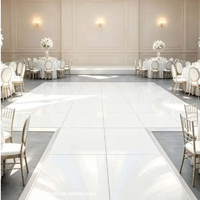 Système de décoration de scène de mariage portable et modulaire pour piste de danse