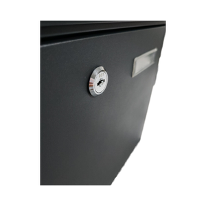 Buzón de acero con 2 ranuras y <span class=keywords><strong>etiqueta</strong></span> de nombre Diseño elegante de buzón de valla - Product Image 4